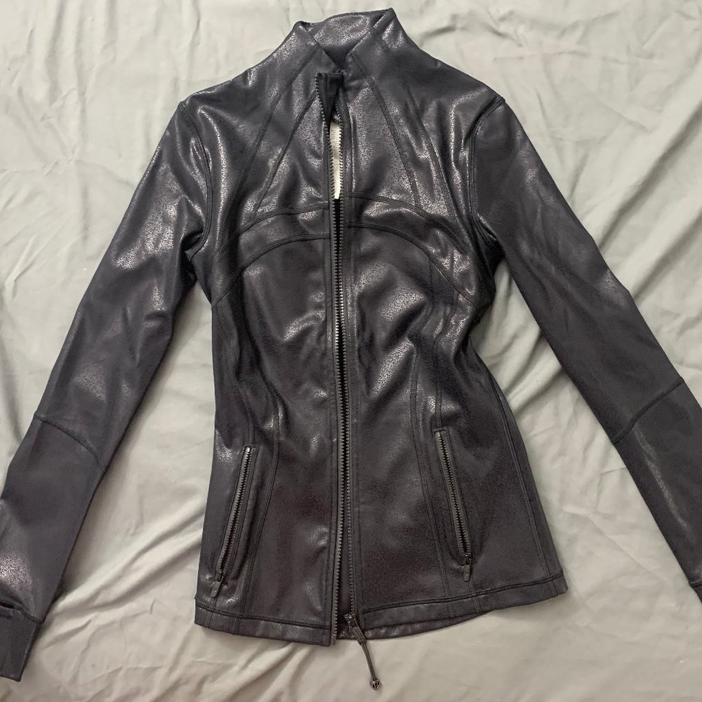 Lululemon Define Jacket Spark Black (size 6)